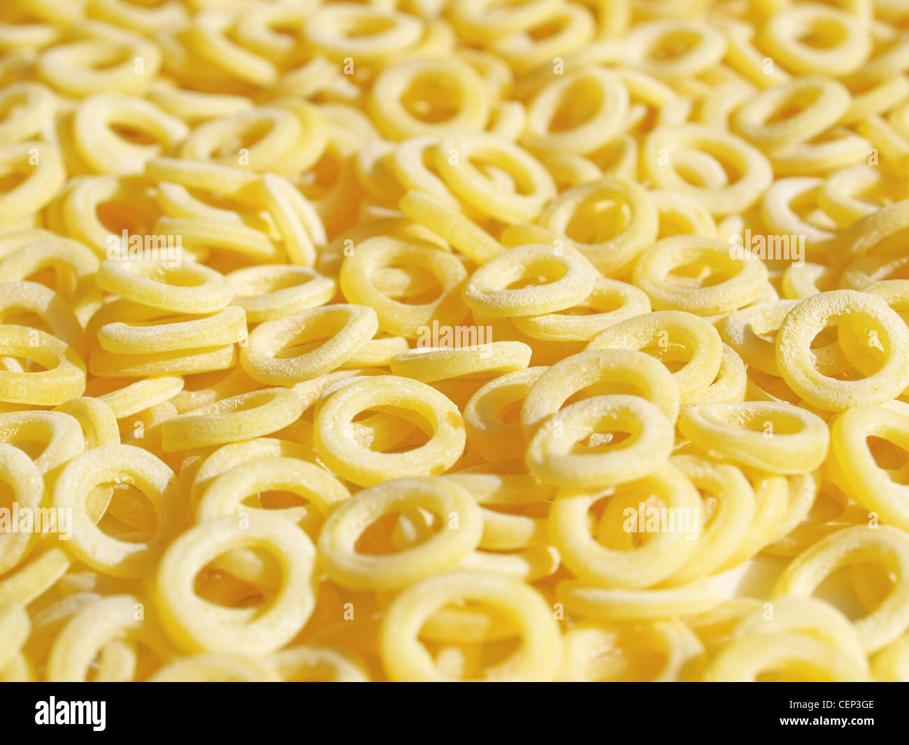 La pasta italiana, tradizionale cibo mediterraneo da Italia - utile come sfondo Foto Stock