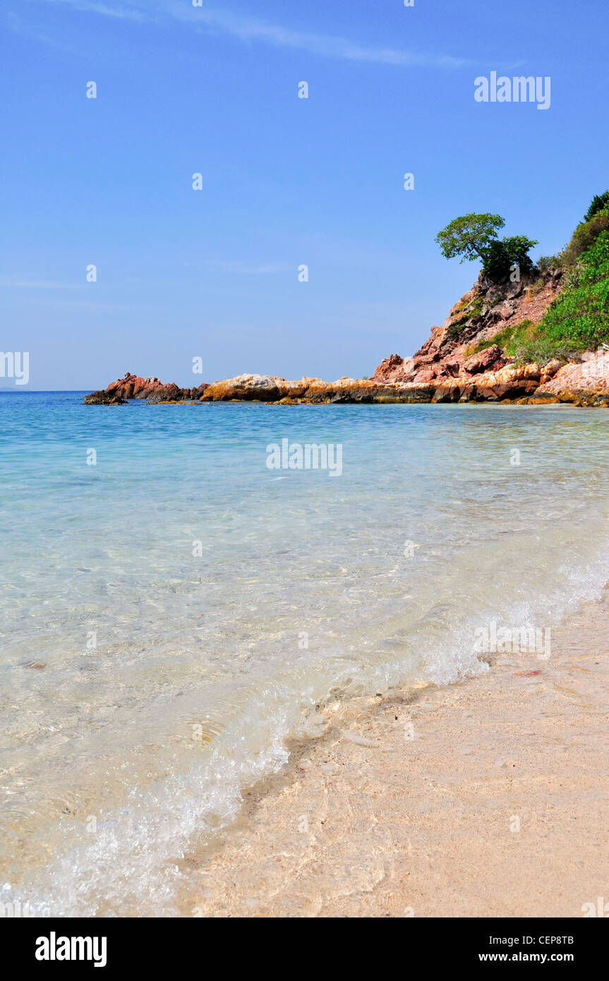 Scena di Koh Lan, Pattaya, Thailandia Foto Stock