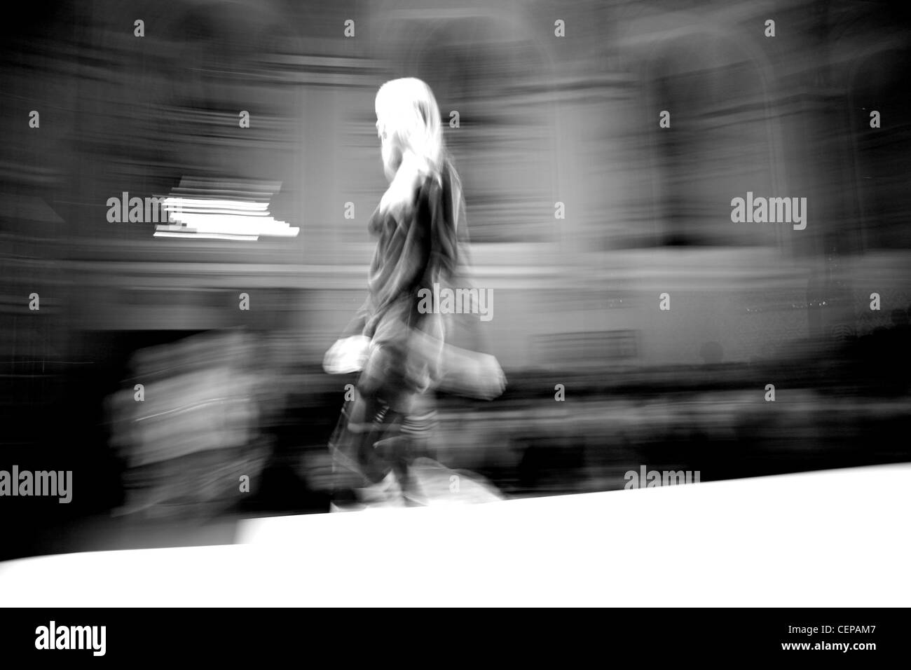 Vivienne Wes Twood LabelLondon rosso pronto a WearSpringSummer 2011 Foto Stock