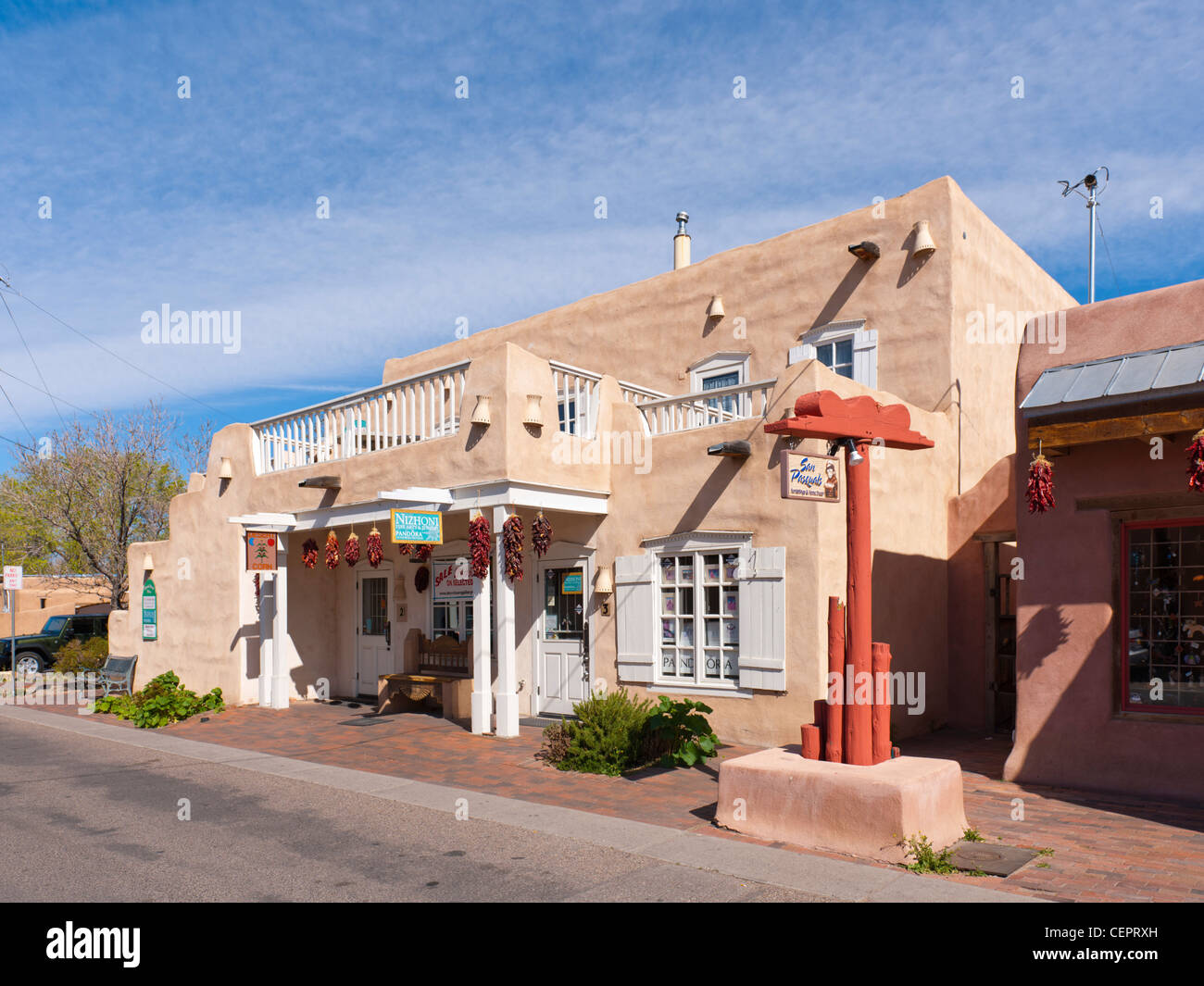 Gioielleria Old town Albuquerque Foto Stock
