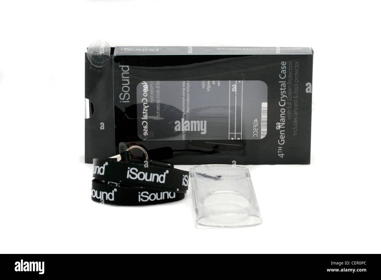ISound, ipod nano di quarta generazione Case Crystal con protezione totale  per lo schermo e compreso il cordino e protettore di orologio Foto stock -  Alamy