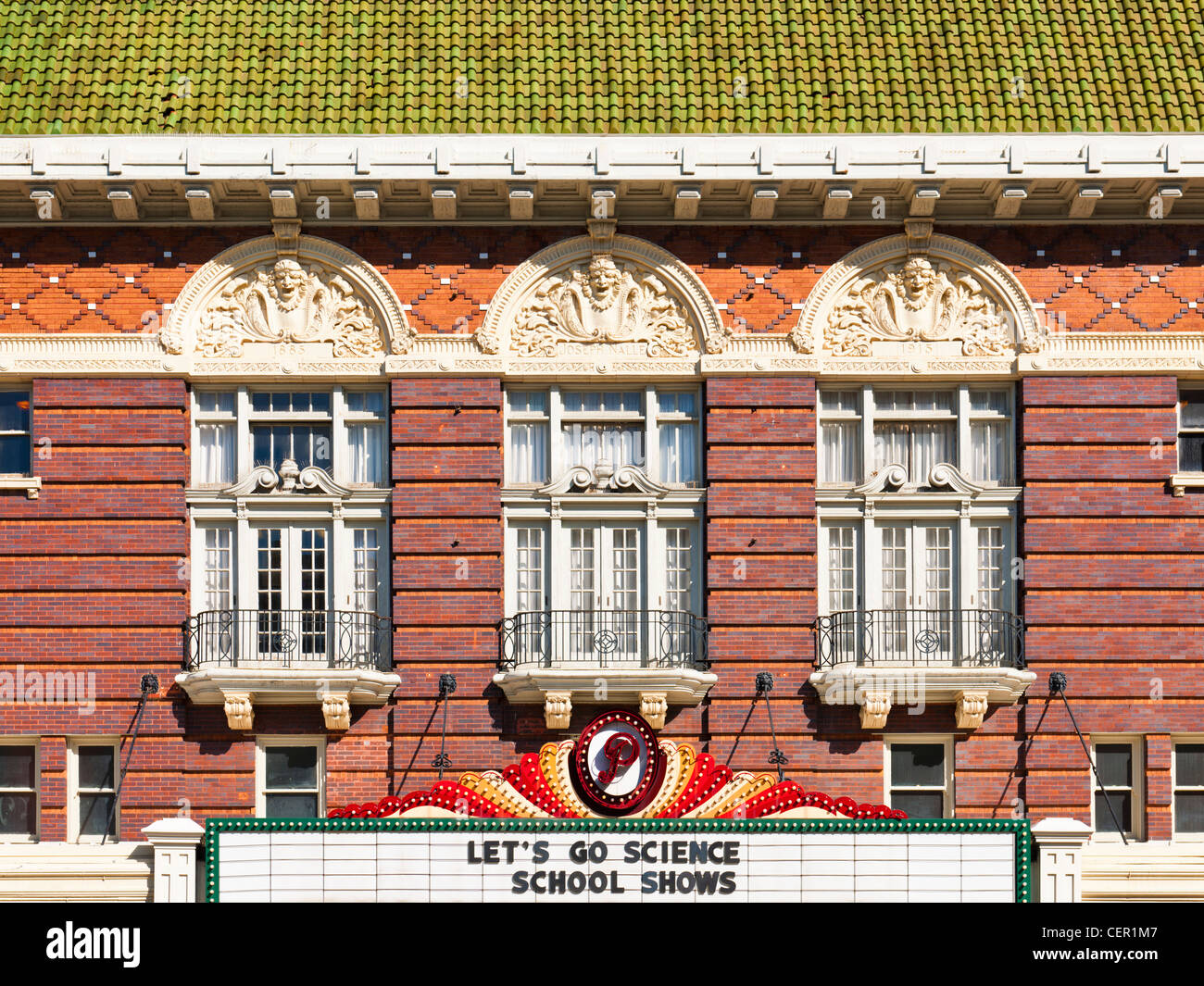 Paramount Theatre di Austin, TX Foto Stock