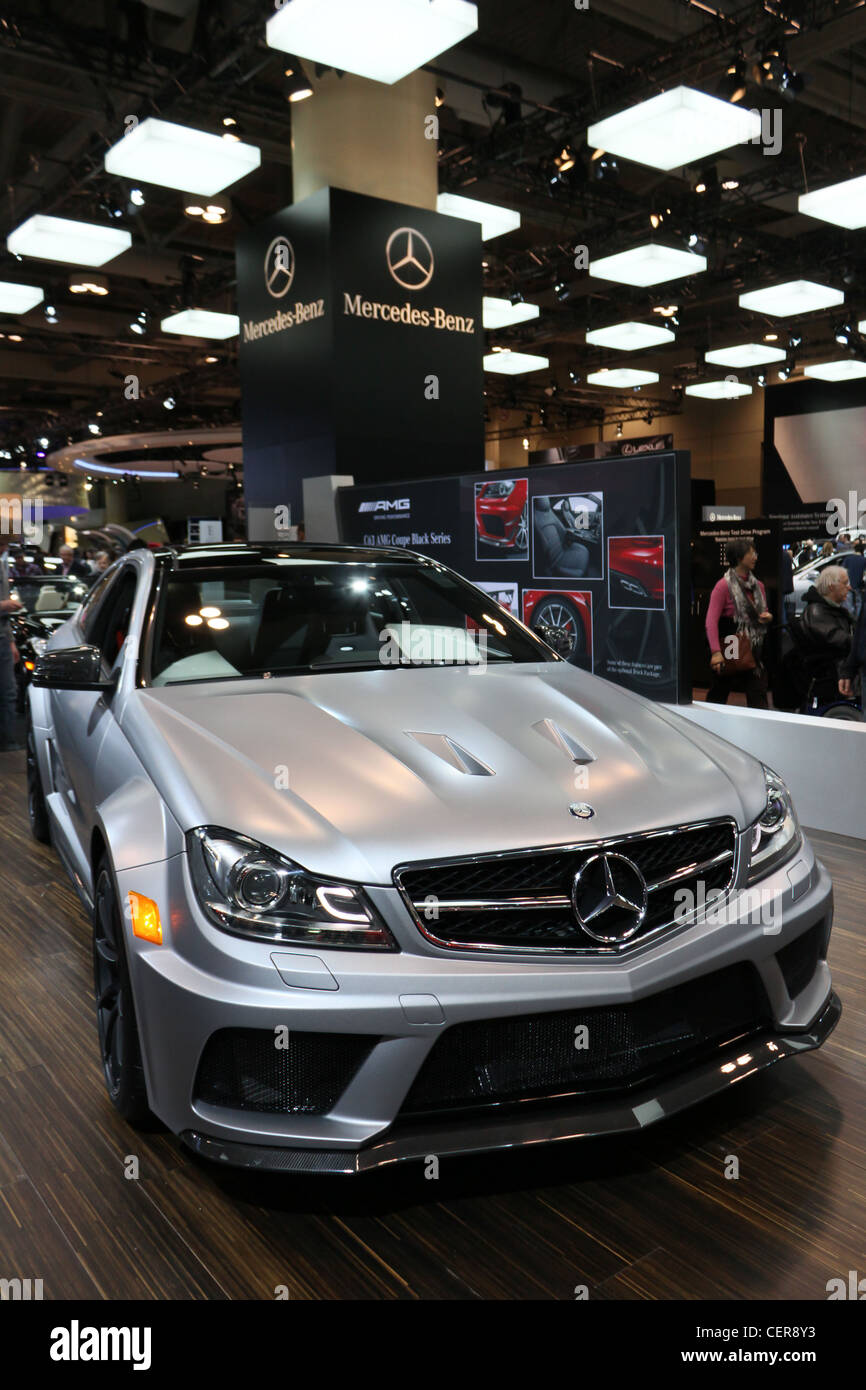 Mercedes Benz luxury sport sedan Foto Stock