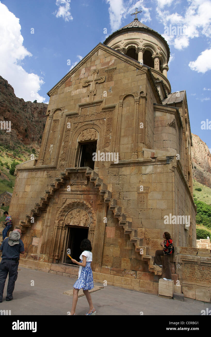 Armenia, Noravank un monastero del XIII secolo Chiesa Apostolica Armena monastero, Foto Stock