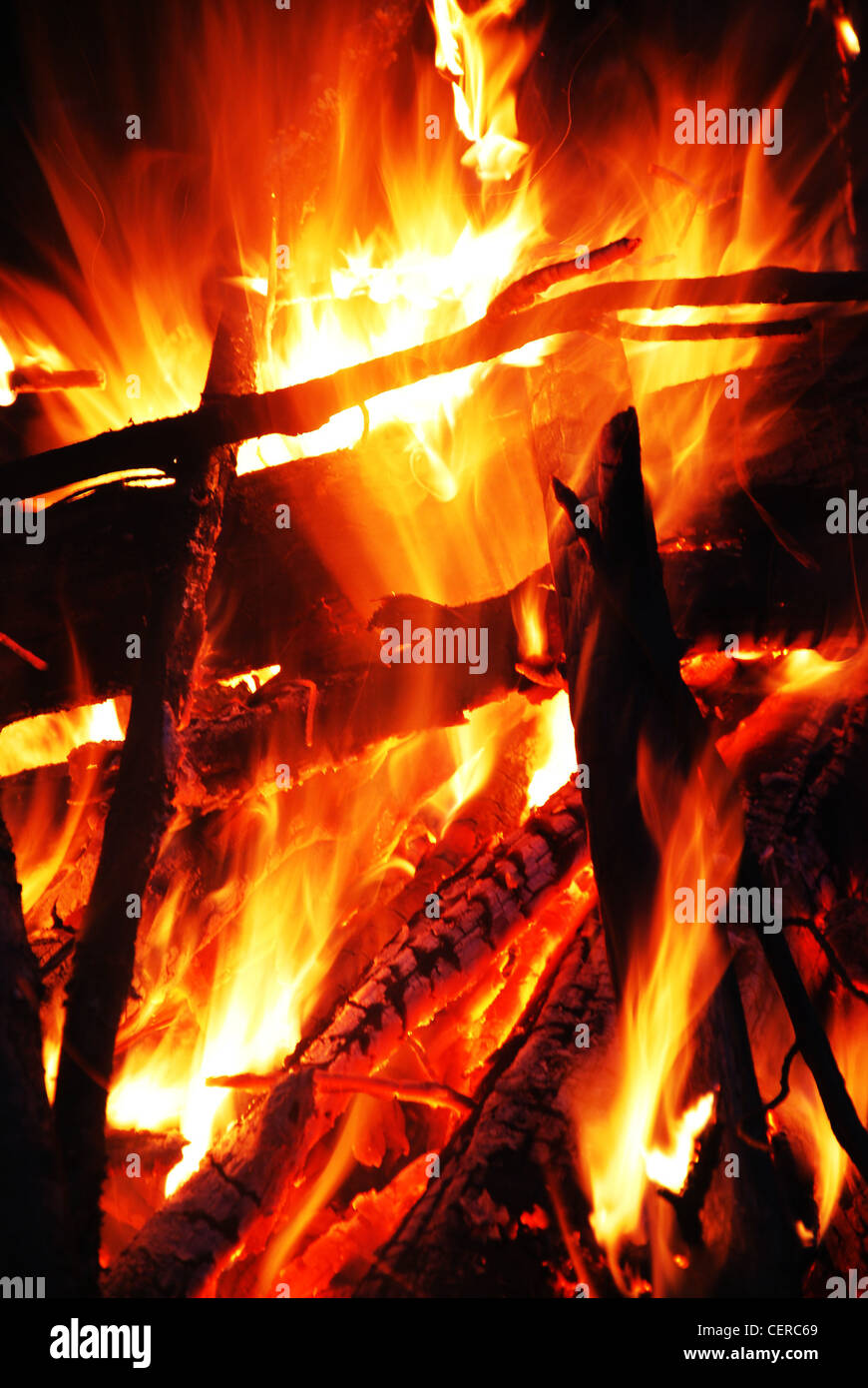 Fire,legno,falò,luce,,carbone,masterizzare,fiamma Foto Stock