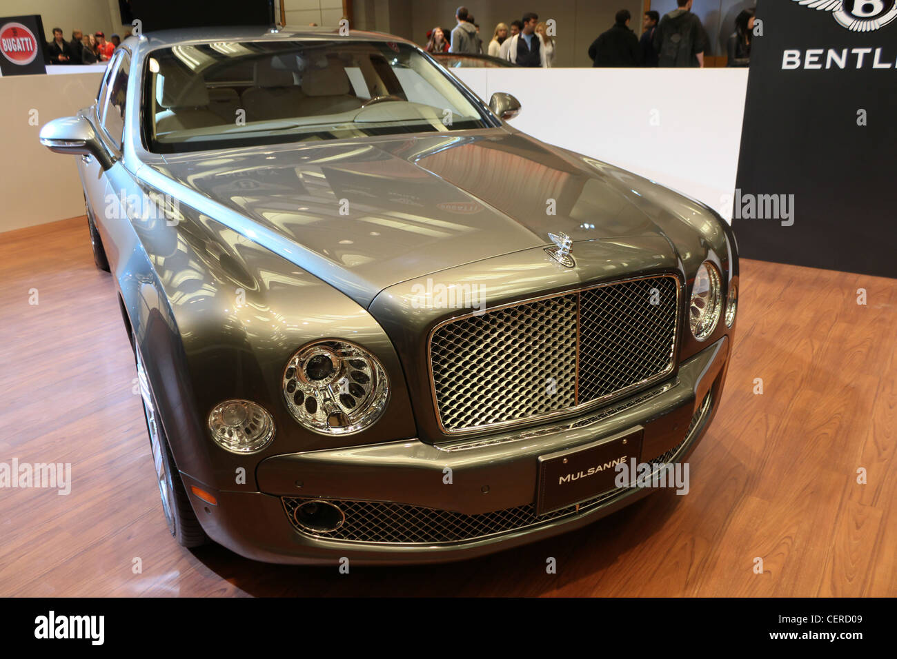 Auto di lusso bentley display costosi Foto Stock