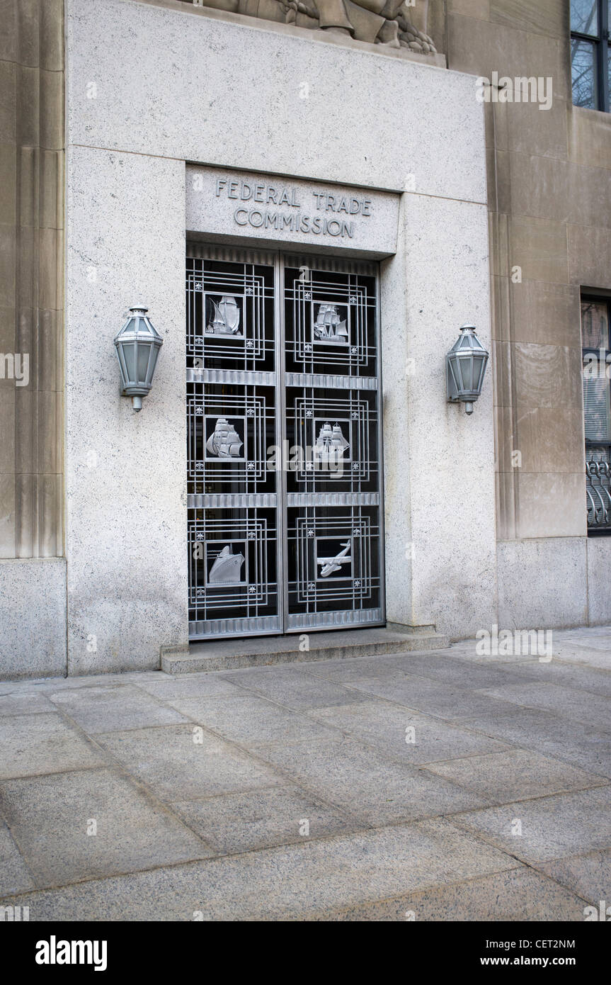 La Commissione federale per il commercio edificio in Washington DC. Foto Stock