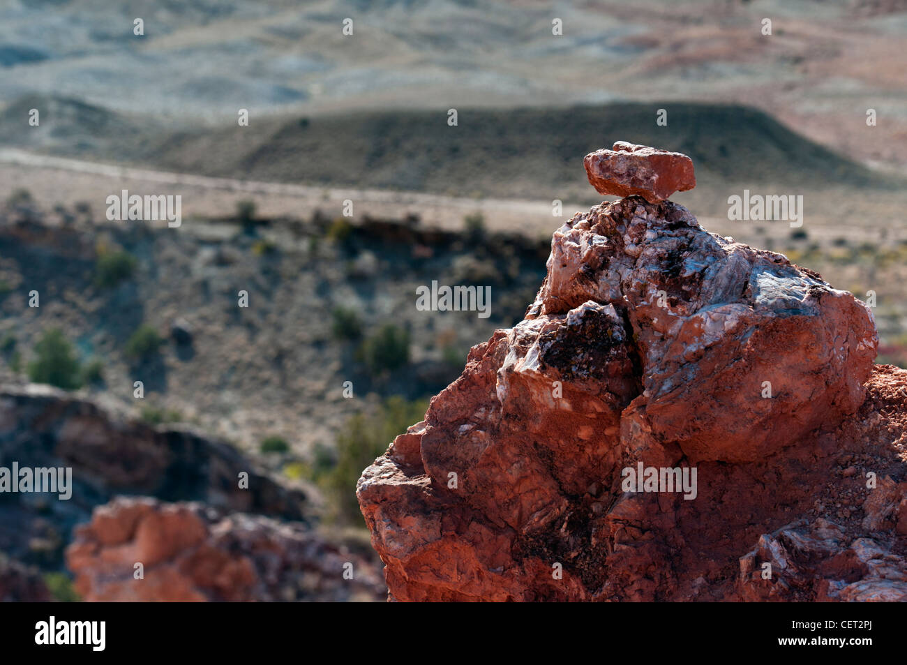 Paesaggio dello Utah, Stati Uniti d'America Foto Stock