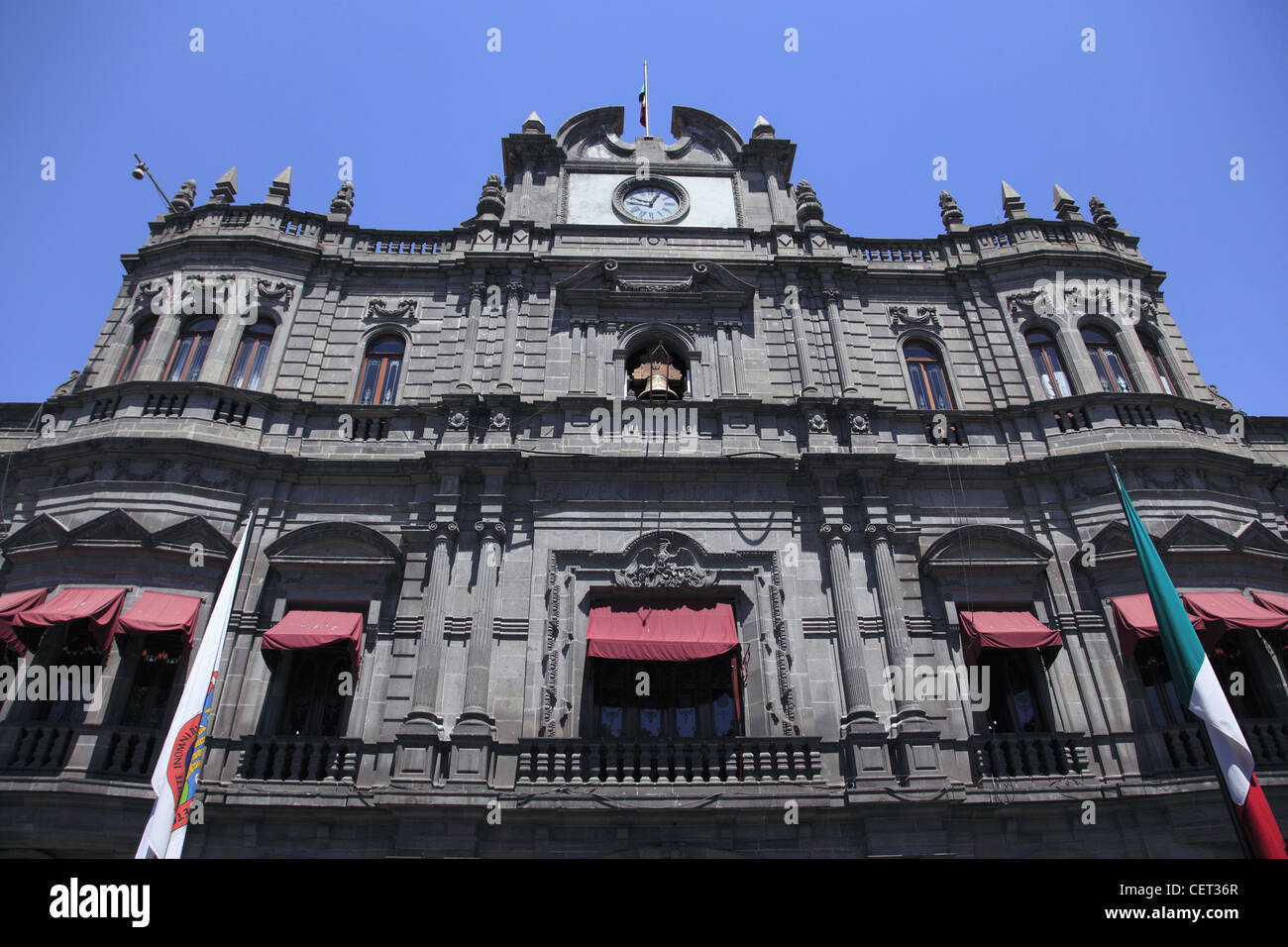 Palacio Municipal, Municipio, Puebla, centro storico, stato di Puebla, Messico Foto Stock