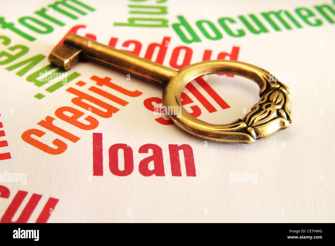 Concetto di finanza Foto Stock