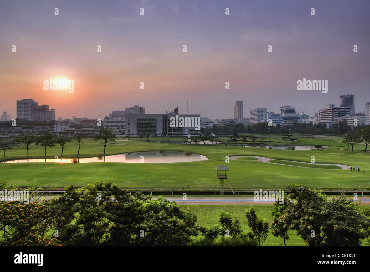 L'Elite di spazio verde nel centro di Bangkok | Royal Bangkok Sports Club (RBSC) Foto Stock L'Elite di spazio verde nel centro di Bangkok | Royal Bangkok Sports Club (RBSC) Foto Stock