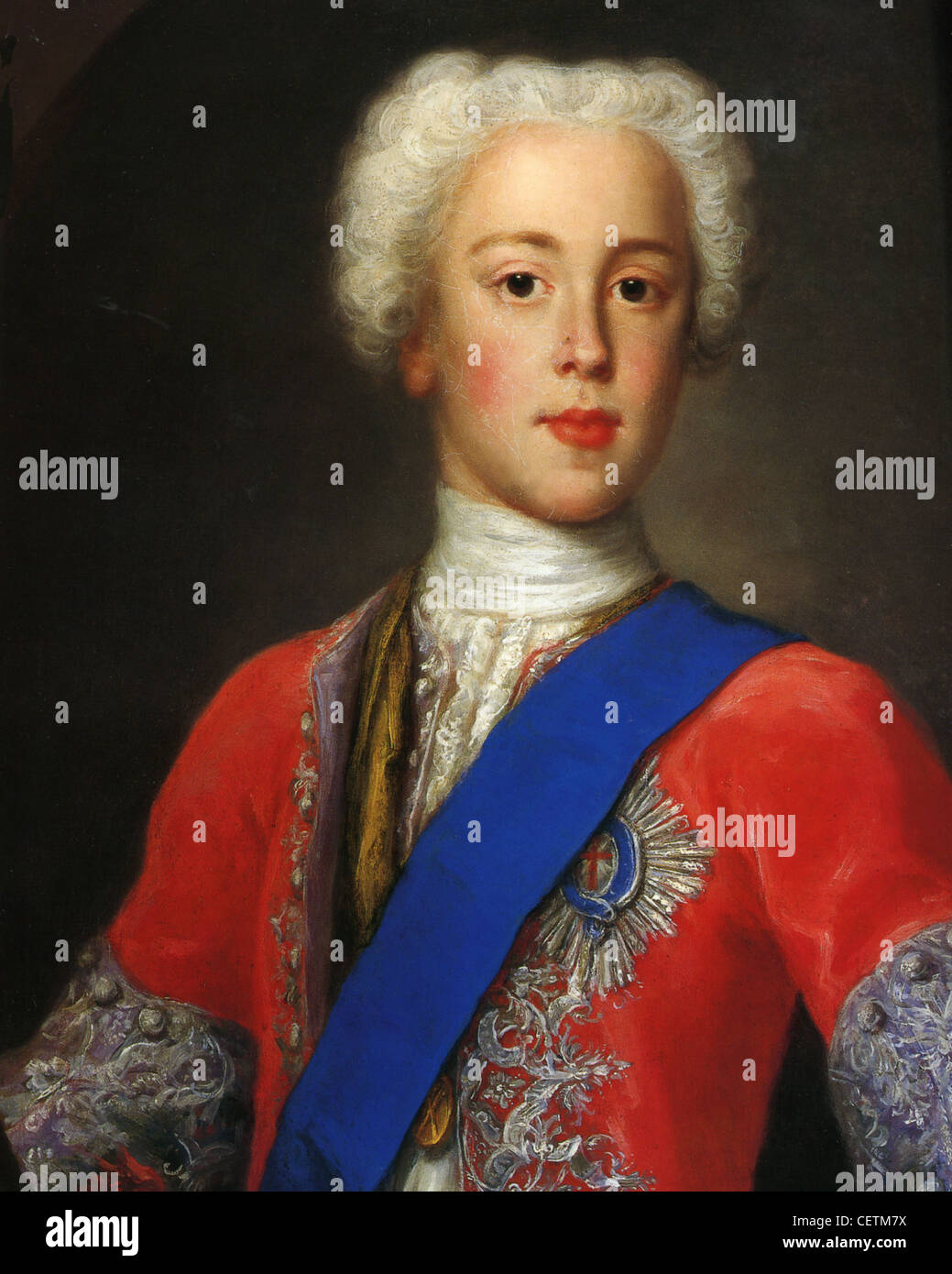 BONNIE PRINCE CHARLIE - Charles Edward Stuart (1720-1788) Giacobita pretendente al trono di Gran Bretagna Foto Stock