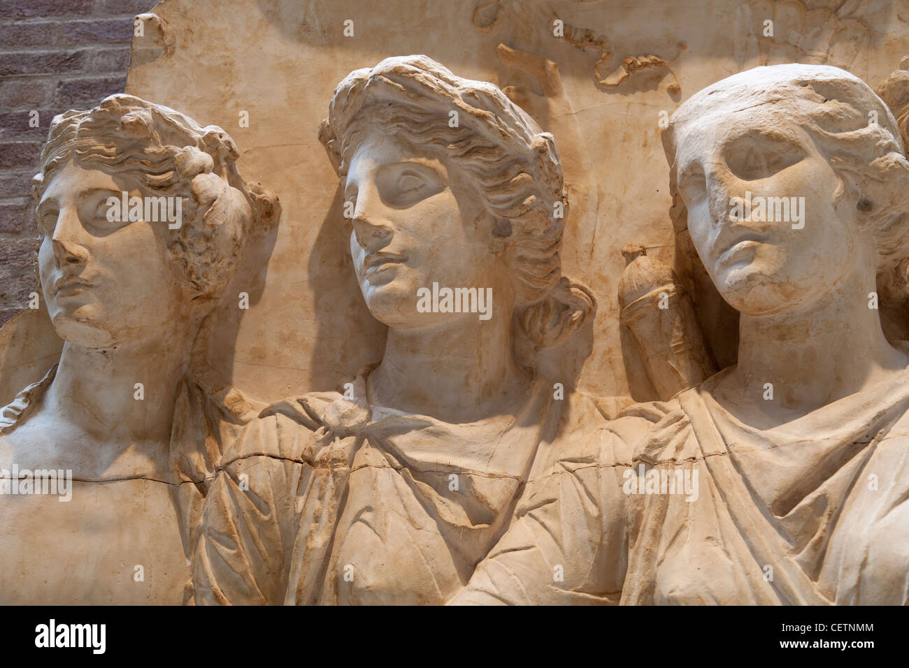 Divinità romane della campagna - il museo Ashmolean Museum di Oxford Foto Stock