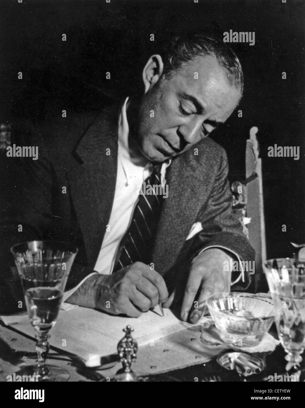 RICHARD ROGERS (1902-1979), compositore statunitense meglio conosciuto per la sua partnership con Oscar Hammerstein Foto Stock