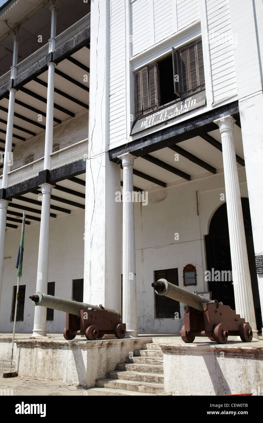 Zanzibar Casa di meraviglie, museo sulla cultura swahili. Foto Stock