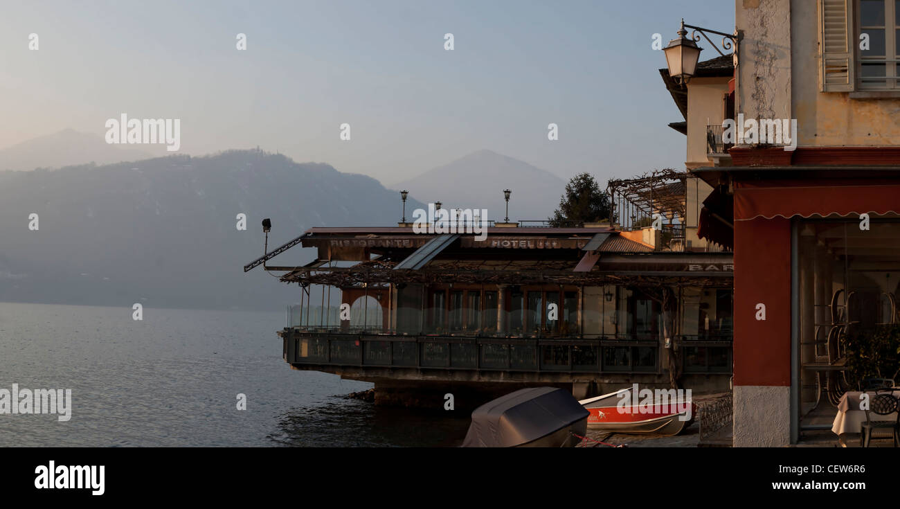 Orta San Giulio Lago, Novara Foto Stock