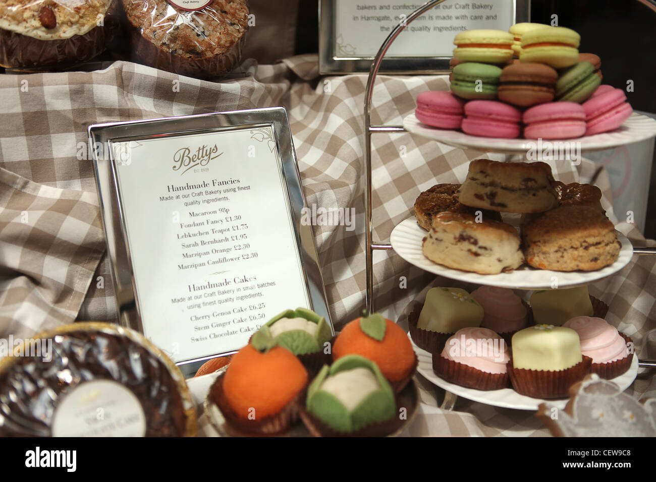 Bettys cafe e la sala da tè, York, Regno Unito Foto Stock