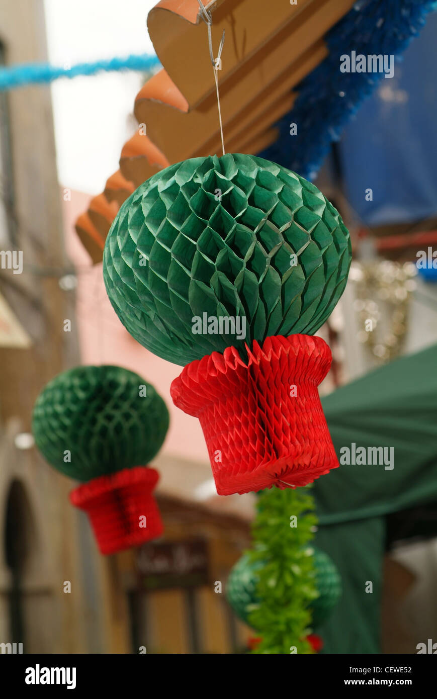 Alfama Bairro tipico de Lisboa, Santo Antonio, Festas Populares Foto Stock