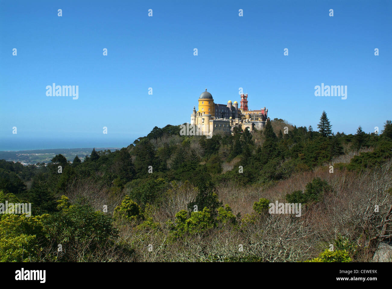 Palacio da Pena Sintra, pena palace, Portogallo Foto Stock