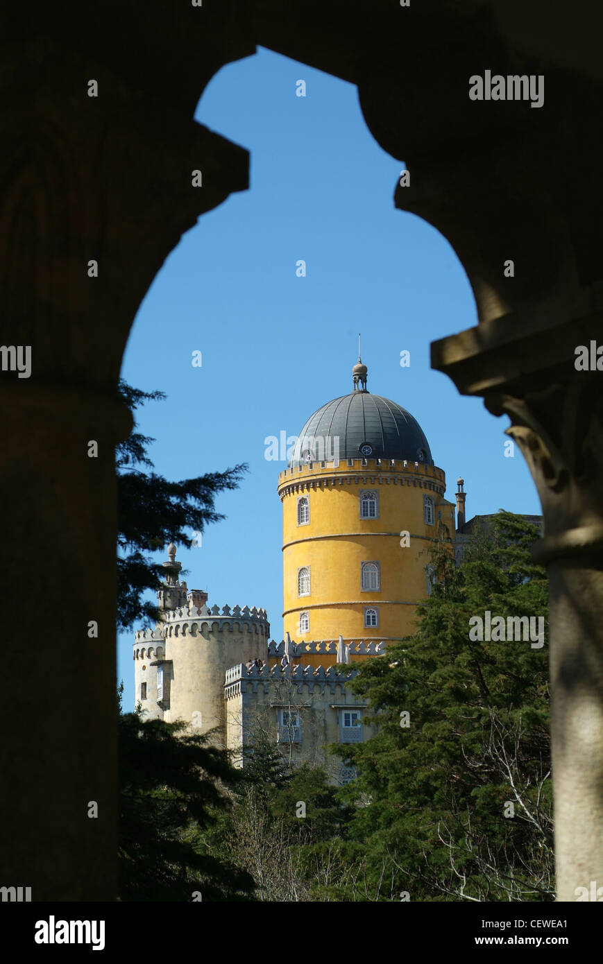 Palacio da Pena Sintra, pena palace, Portogallo Foto Stock