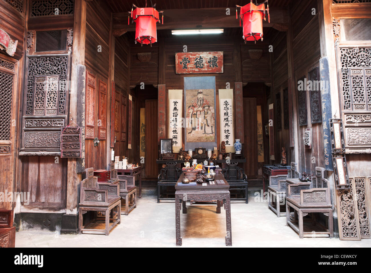 Cina,turismo,vecchio,uomo fatto struttura protezione,,giorno,villaggi,Color Image,destinazioni di viaggio,all'aperto,architettura Foto Stock