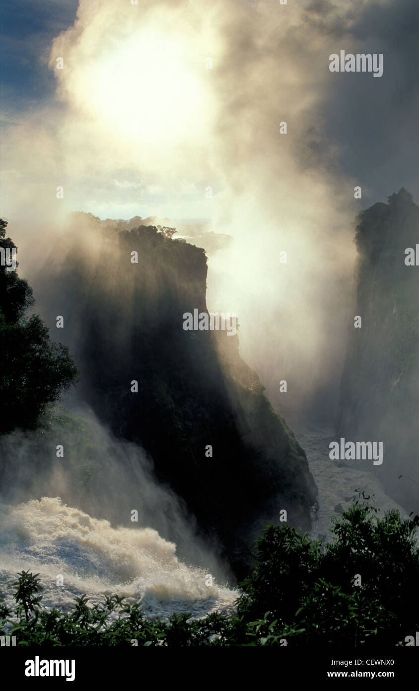 Victoria Falls, Zimbabwe Foto Stock