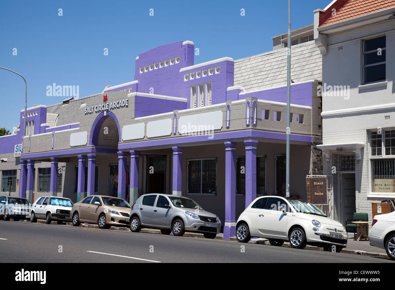 Cerchio di sale Arcade a Woodstock - Cape Town Foto Stock