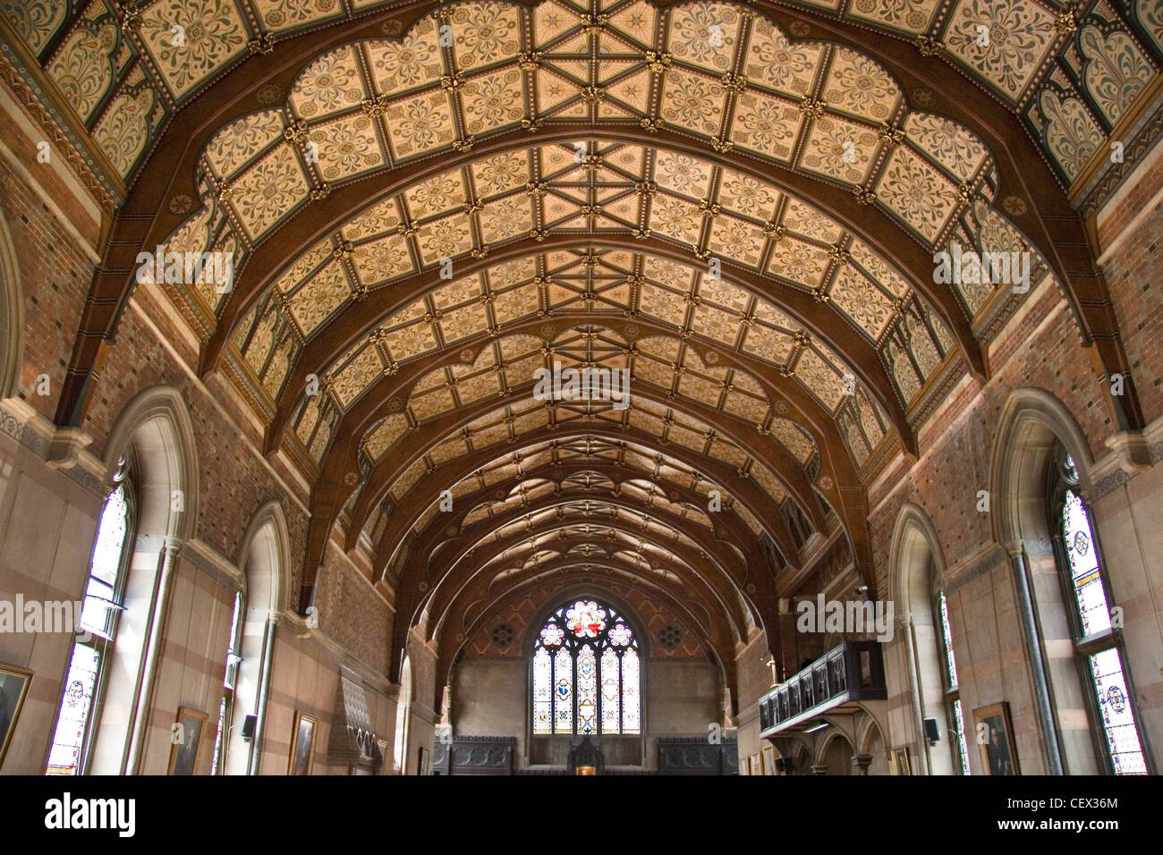 La Grande Hall del Keble College di Oxford University Foto Stock