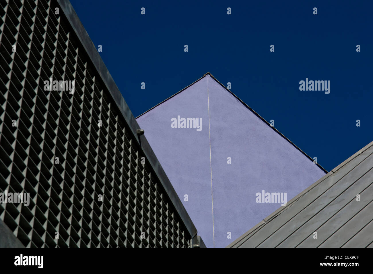 Immagini astratte del Glassworks Sixth Form Center, Folkestone, Kent, Inghilterra, Regno Unito Foto Stock