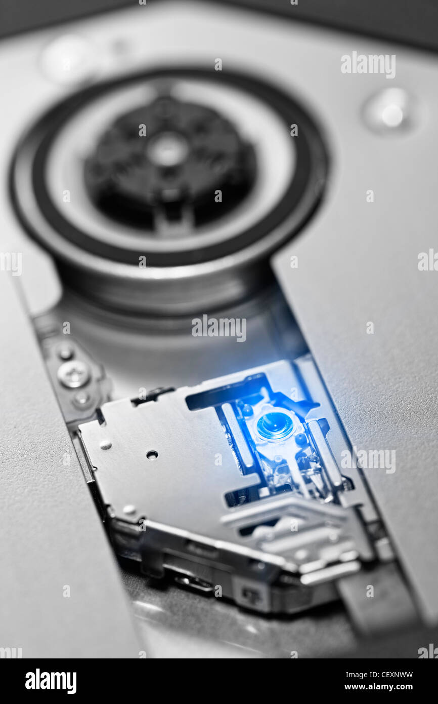 Unità disco ottico Foto Stock
