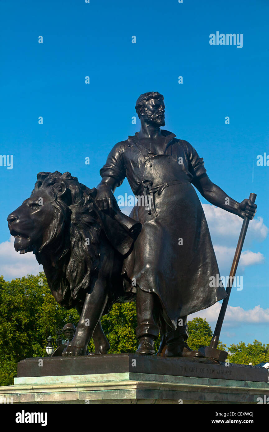 La regina Victoria Memorial,Buckingham, Londra, Inghilterra Foto Stock