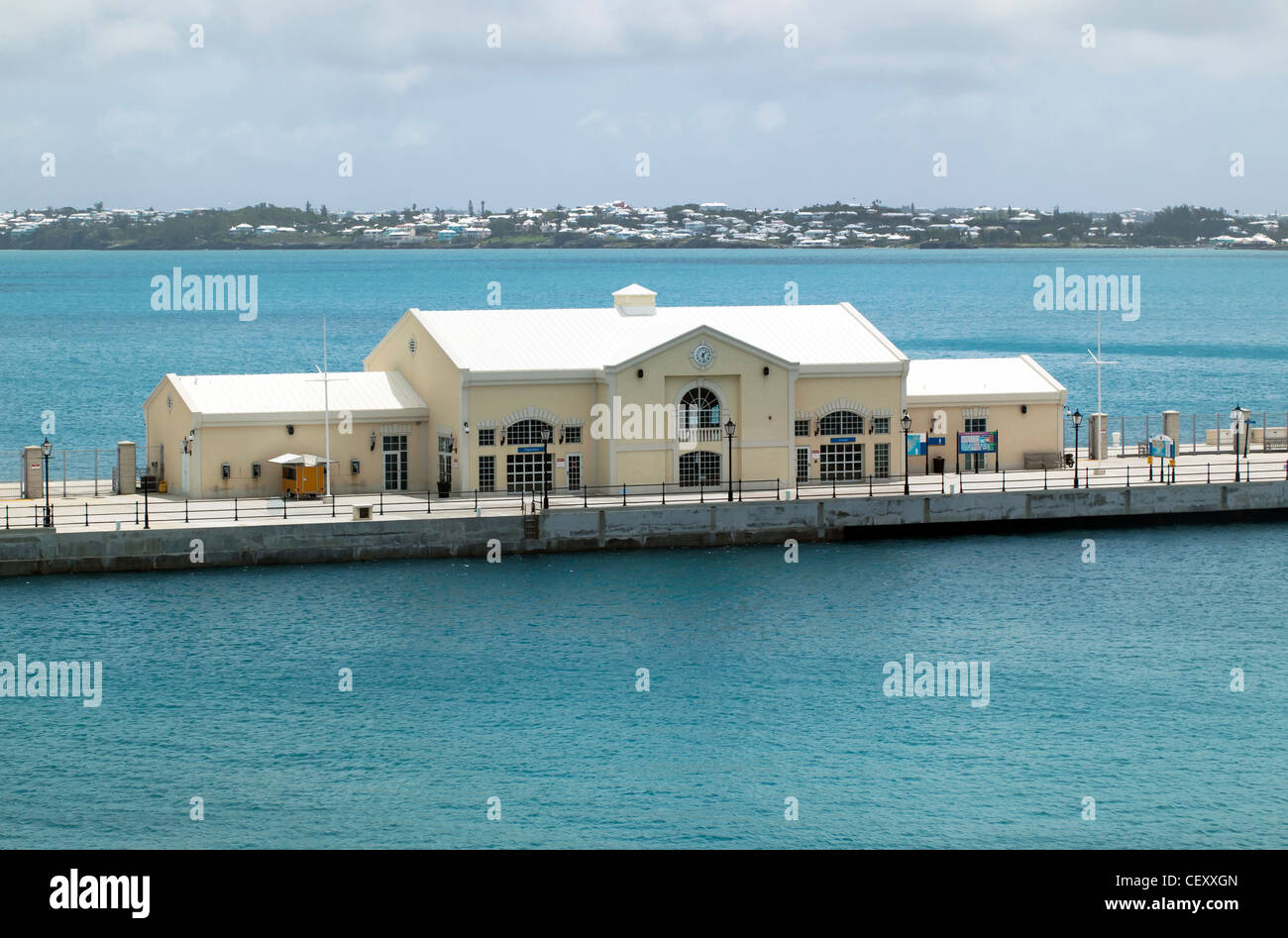 Casa doganale, il Royal Naval Dockyard, Bermuda Foto Stock