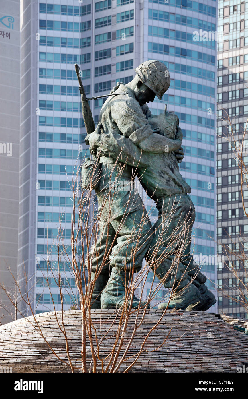 Il Memoriale di guerra di Corea ricordando la Guerra di Corea a Seul, Corea del Sud Foto Stock Il Memoriale di guerra di Corea ricordando la Guerra di Corea a Seul, Corea del Sud Foto Stock