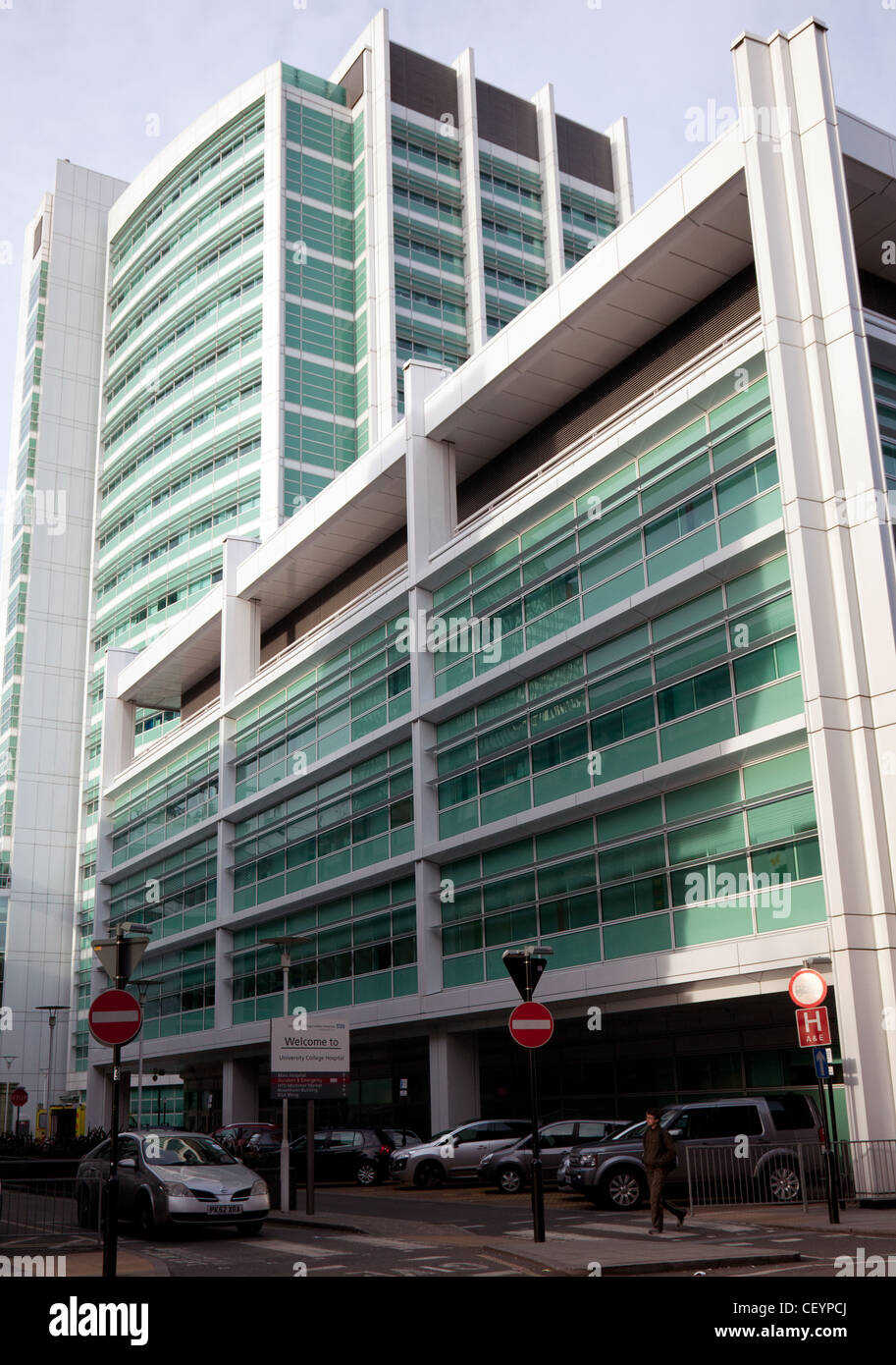 University College Hospital di Londra Foto Stock