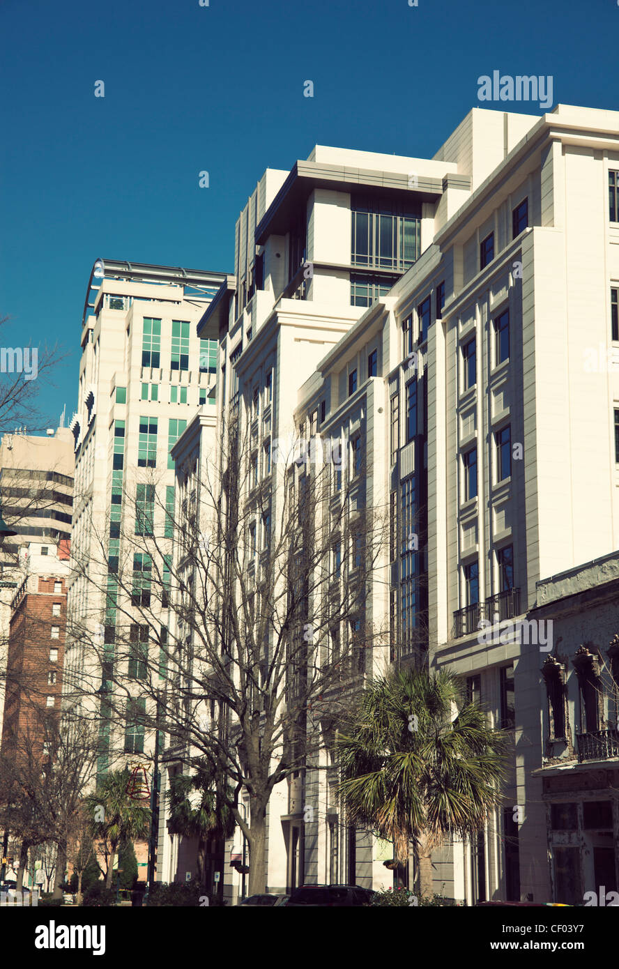 Columbia nella Carolina del Sud il centro di architettura visti mattina tempo Foto Stock
