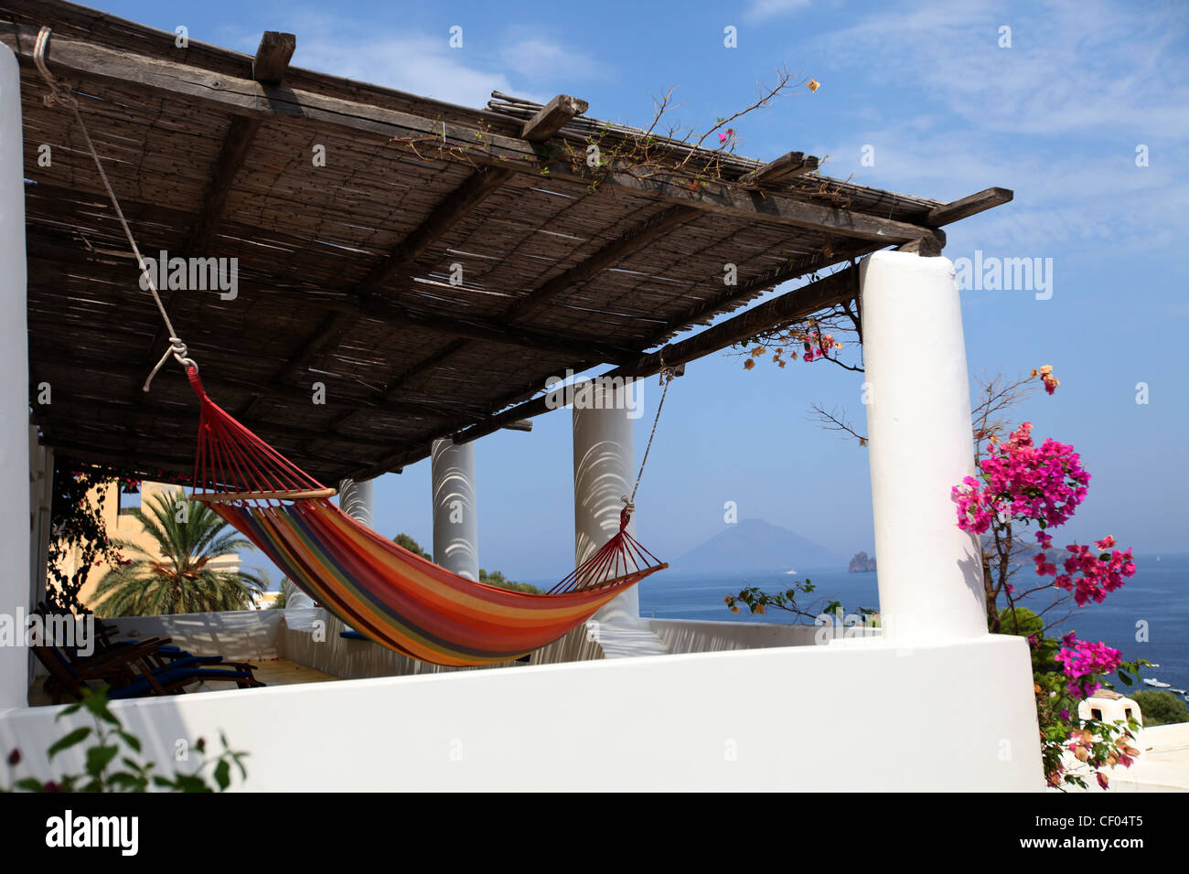 Panarea nelle Isole Eolie o Lipari in Italia Foto Stock