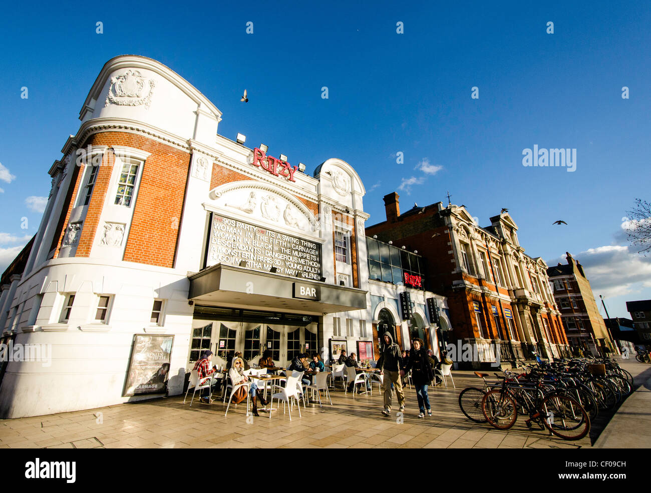 Cinema Ritzy Brixton Londra Inghilterra Gran Bretagna REGNO UNITO Foto Stock