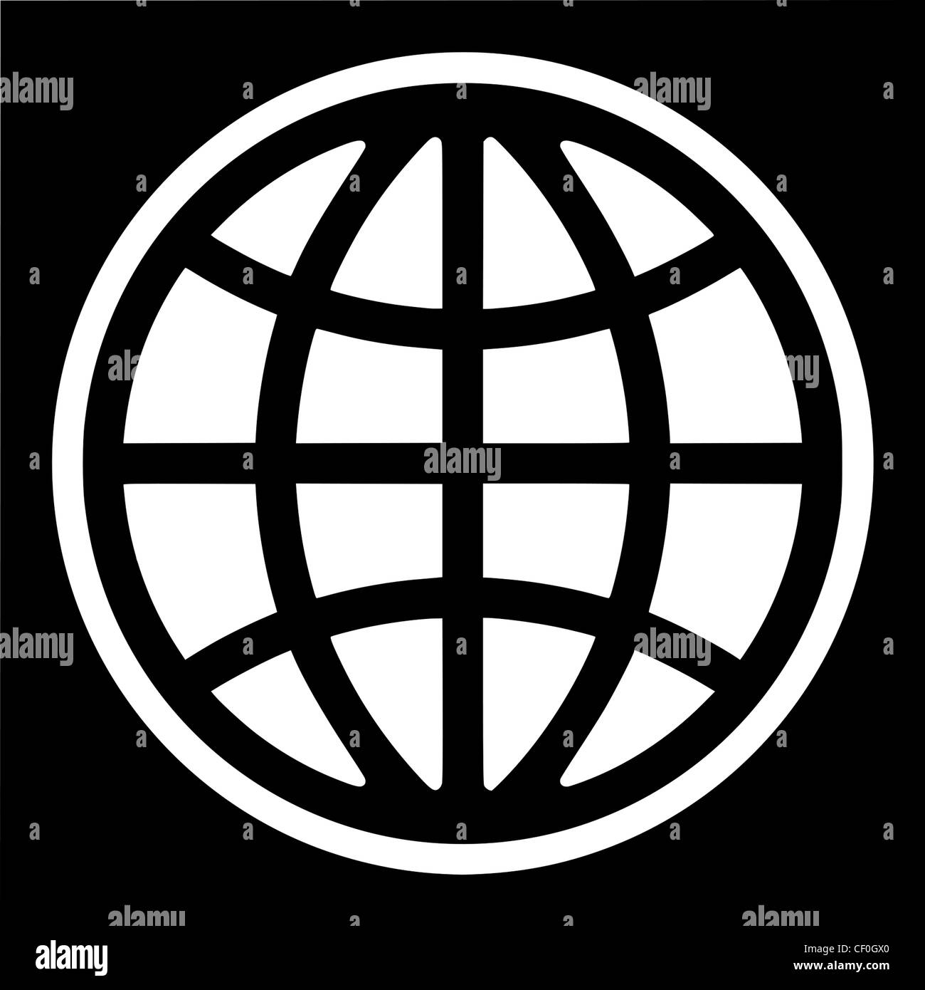 Logo della Banca mondiale con sede a Washington. Foto Stock
