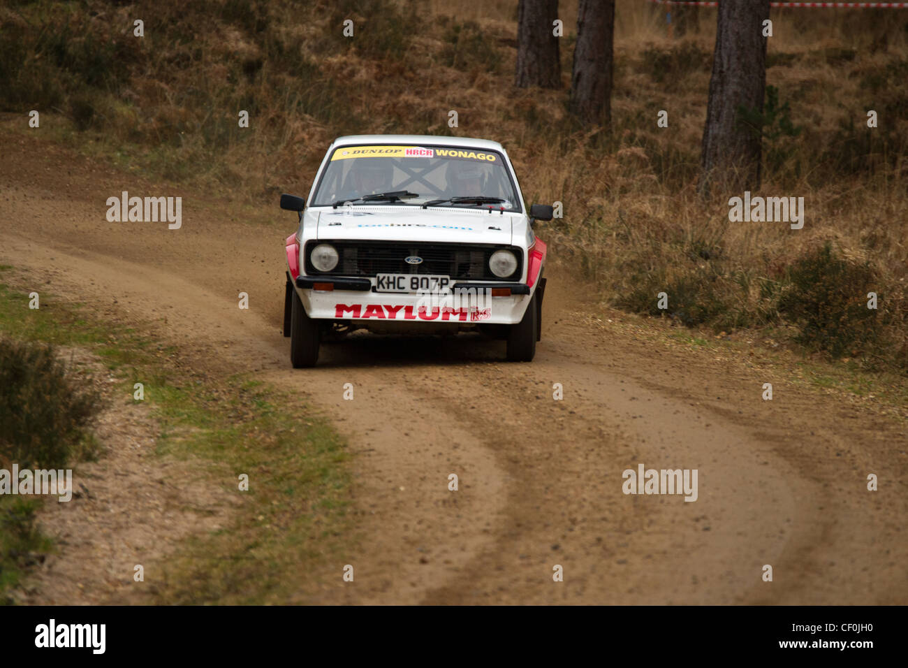 Auto al Rallye Sunseeker 2012 Foto Stock
