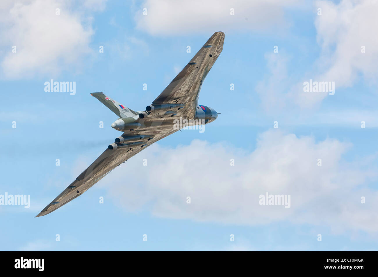 Avro Vulcan xh558 - lo spirito della Gran Bretagna - al RIAT 2010, Fairford. Foto Stock