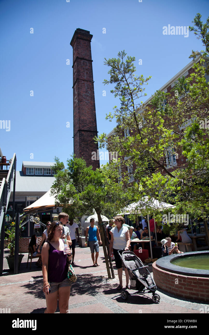 Vecchio Mulino biscotto Square a Woodstock - Cape Town Foto Stock