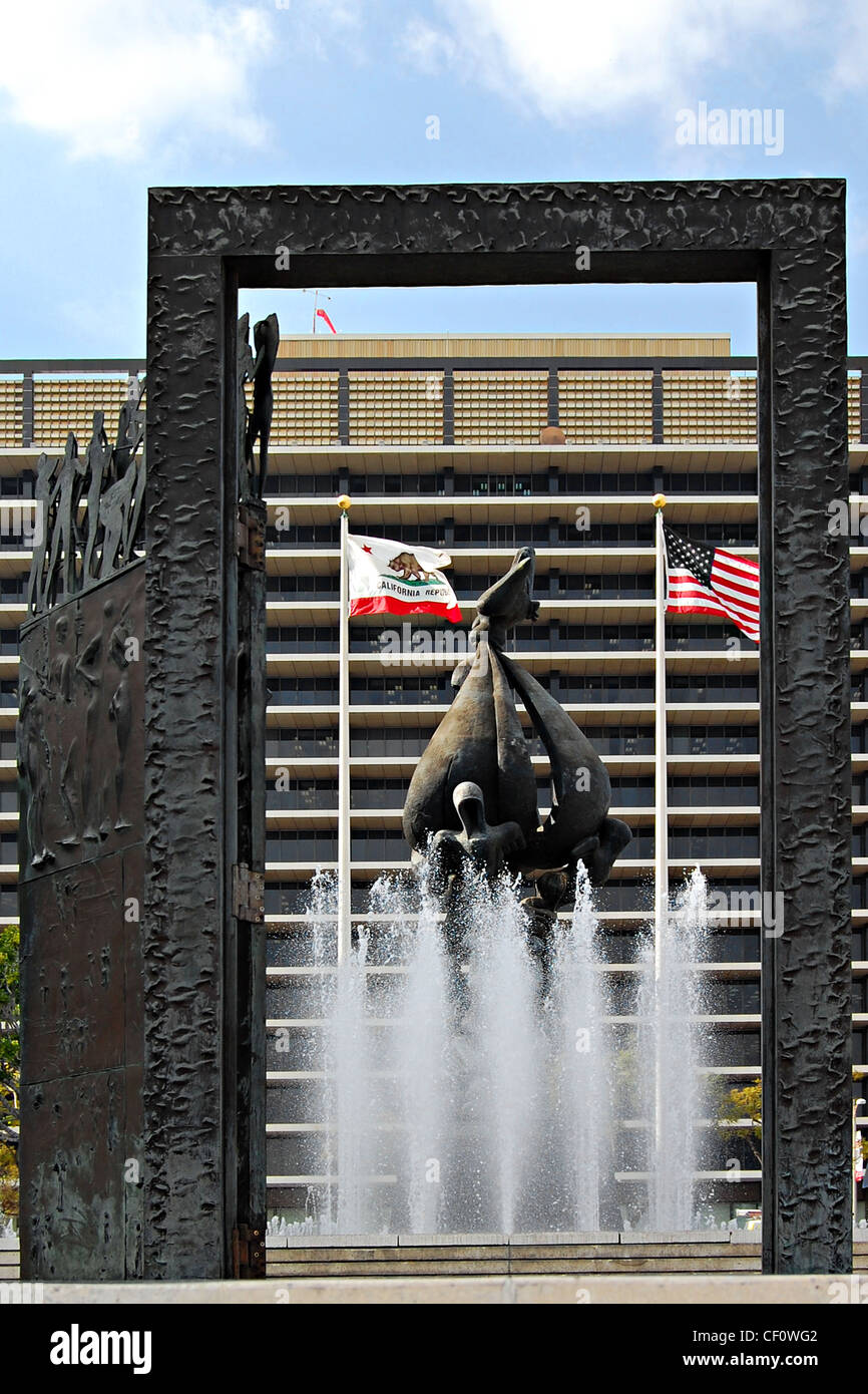 Music Center Fontana, Los Angeles, California Foto Stock