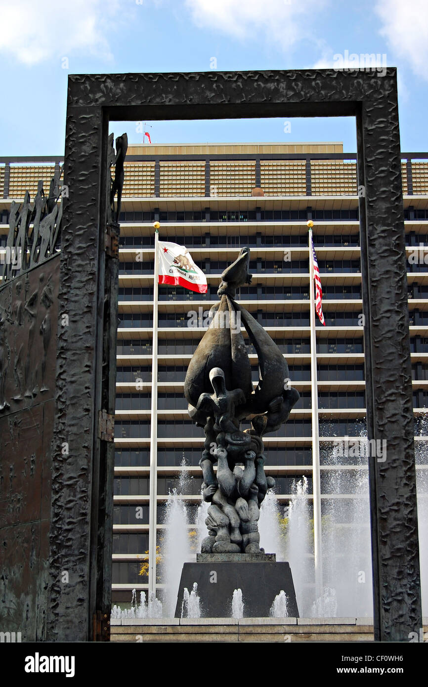 Music Center Fontana, Los Angeles, California Foto Stock