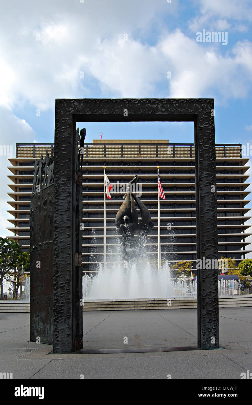 Music Center Fontana, Los Angeles, California Foto Stock