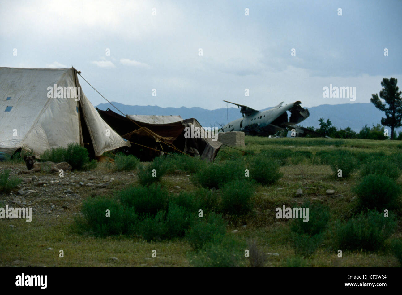 aereo è precipitato Foto Stock