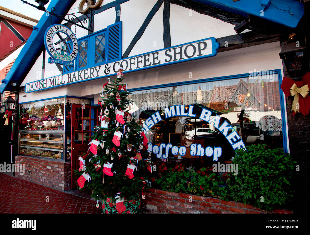 Pasticceria danese & Coffee Shop, SOLVANG,CALIFORNIA, Foto Stock