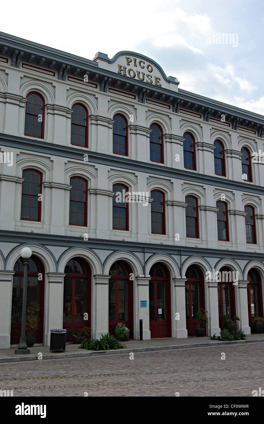 Pico House, Los Angeles, California Foto Stock