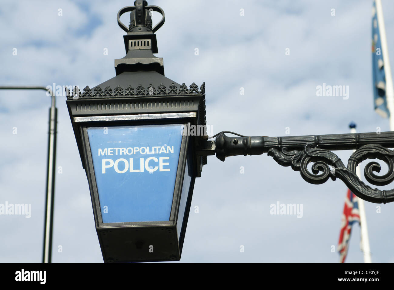 La Metropolitan Police segno esterno alla stazione Holborn della stazione di polizia di Londra Foto Stock