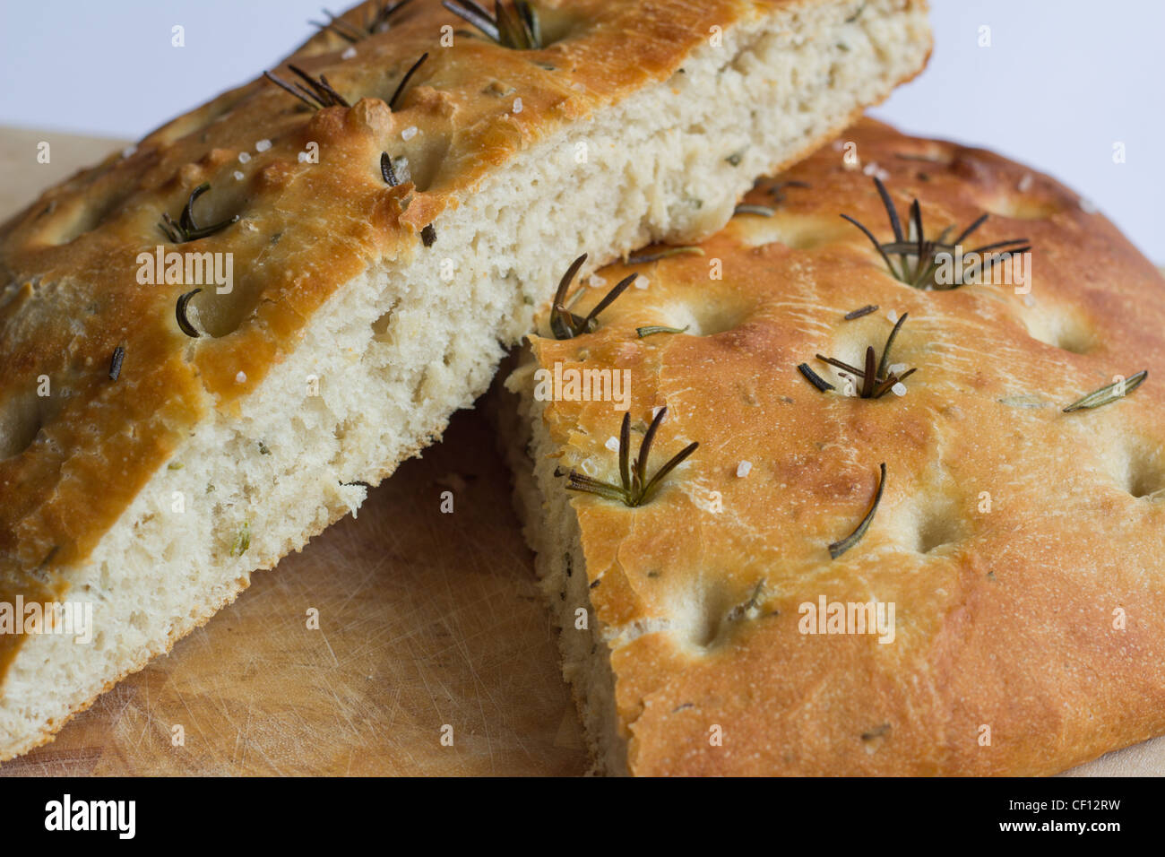 Foccacia pane Foto Stock