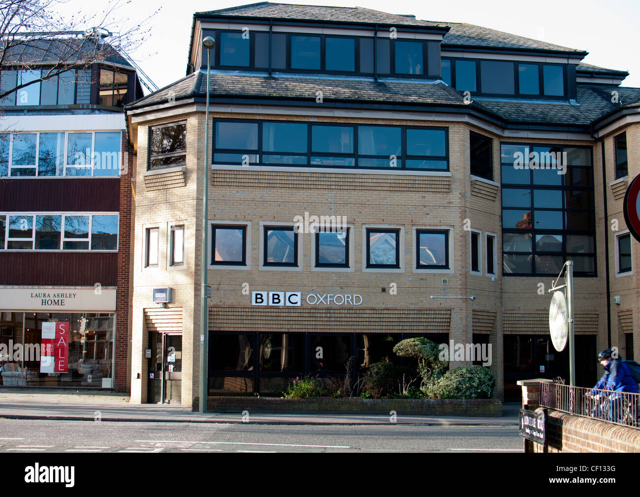 BBC Oxford edificio, Summertown, Oxford, Regno Unito Foto Stock